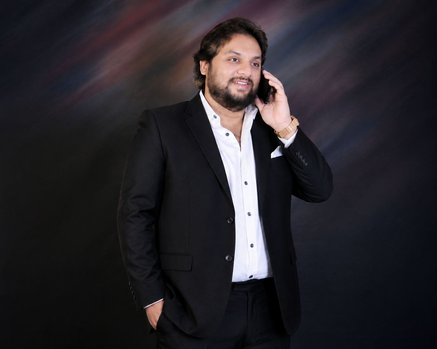 Portrait of Mohammed Ameenuddin, Founder & Chairman of the Arsh Group of Companies
